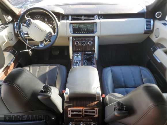 2017 Land Rover Range Rover HSE z VIN SALGS2FK4HA352980, wystawiony jako Copart lot #85070634 z przebiegiem 73 248 mil mil oraz Szkoda całkowita • Salvage title. Historia ofert i sprzedaży dostępna na DreamBid. Obrazek 8.
