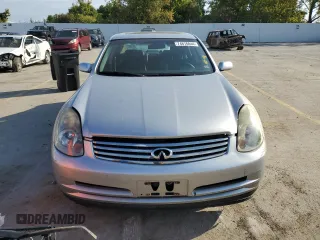 2004 Infiniti G35 w/Leather with VIN JNKCV51E24M111782, listed as a Copart auction lot 74676044 with 121,564 mi miles and Salvage Title. Bid and sale history available at DreamBid. Image 5.