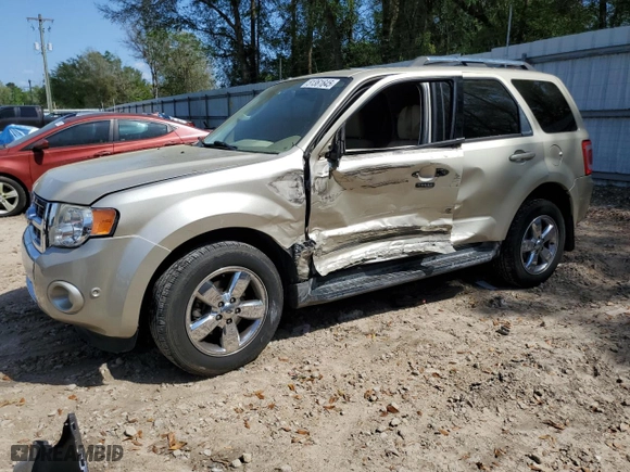2011 Ford Escape Limited with VIN 1FMCU0EG0BKA79003, listed as a Copart auction lot 51361645 with 105,450 mi miles and Non Repairable. Bid and sale history available at carsss.com. Image 1.