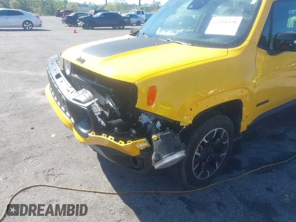 2023 Jeep Renegade Upland with VIN ZACNJDB11PPP58351, listed as a IAAI auction lot 41890948 with 34,453 mi miles and . Bid and sale history available at DreamBid. Image 6.