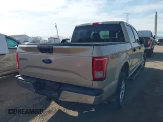 2017 Ford F-150 XL with VIN 1FTEW1EP7HKC27833, listed as a IAAI auction lot 41826574 with 38,116 mi miles. Bid and sale history available at carsss.com. Image 4.