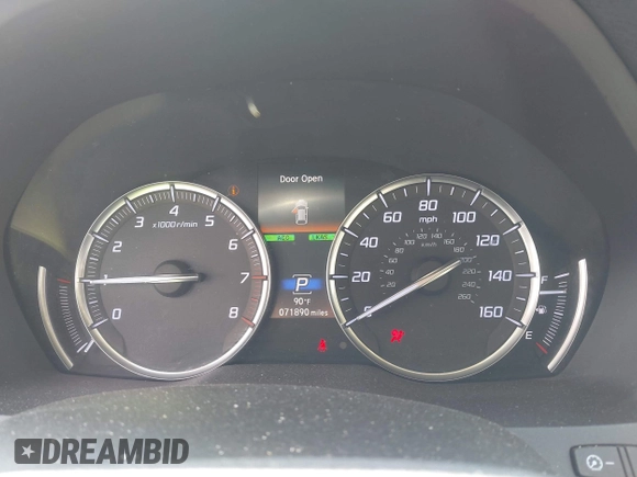 2018 Acura MDX Technology with VIN 5J8YD4H59JL005102, listed as a IAAI auction lot 42155562 with 71,890 mi miles and . Bid and sale history available at DreamBid. Image 7.