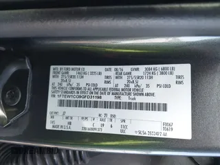2016 Ford F-150 XL with VIN 1FTEW1CG9GFD31198, listed as a IAAI auction lot 41552374 with 168,888 mi miles and . Bid and sale history available at DreamBid. Image 9.