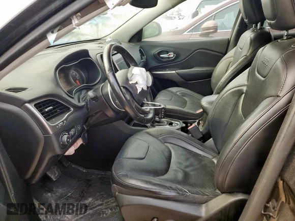 2019 Jeep Cherokee Limited with VIN 1C4PJLDB5KD415898, listed as a Copart auction lot 55755075 with 78,011 mi miles and Clean title. Bid and sale history available at DreamBid. Image 7.