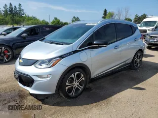 2018 Chevrolet Bolt EV Premier with VIN 1G1FX6S08J4114739, listed as a Copart auction lot 62812385 with 202,669 mi miles and Clean title. Bid and sale history available at DreamBid. Image 1.