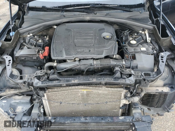 2019 Jaguar F-Pace 25t Prestige with VIN SADCK2GX3KA392592, listed as a Copart auction lot 59199455 with 170,635 mi miles and Salvage title. Bid and sale history available at DreamBid. Image 11.