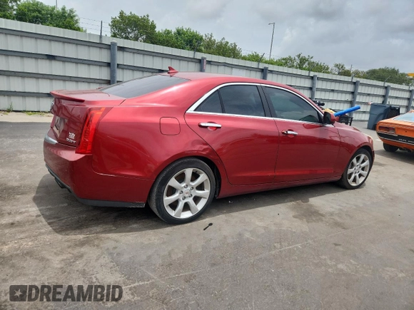 2014 Cadillac ATS Standard RWD with VIN 1G6AA5RX9E0175355, listed as a Copart auction lot 62832795 with 140,102 mi miles and Clean title. Bid and sale history available at DreamBid. Image 3.