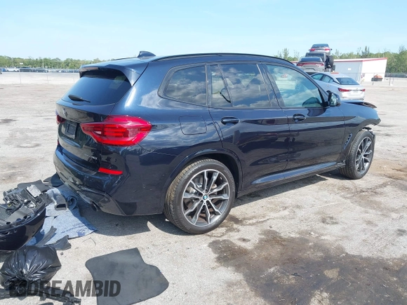 2021 BMW X3 sDrive30i z VIN 5UXTY3C00M9G70296, wystawiony jako IAAI lot #42295882 z przebiegiem 28 895 mil mil oraz . Historia ofert i sprzedaży dostępna na DreamBid. Obrazek 4.