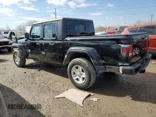 2022 Jeep Gladiator Willys with VIN 1C6HJTAG8NL150240, listed as a Copart auction lot 45631715 with 14,170 mi miles and Salvage title. Bid and sale history available at DreamBid. Image 2.