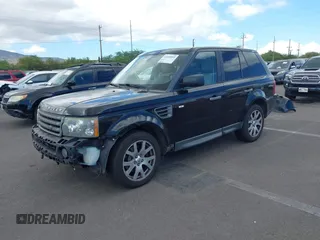 2009 Land Rover Range Rover Sport HSE with VIN SALSF25479A211999, listed as a IAAI auction lot 42440099 with 100,067 mi miles and . Bid and sale history available at DreamBid. Image 2.