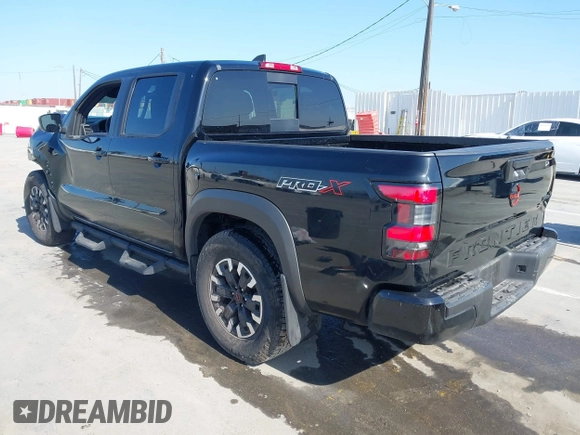 2024 Nissan Frontier SL with VIN 1N6ED1EJ4RN650125, listed as a IAAI auction lot 42193443 with 14,282 mi miles and . Bid and sale history available at DreamBid. Image 3.