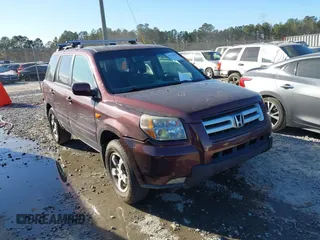 2007 Honda Pilot EX-L with VIN 5FNYF28777B009126, listed as a IAAI auction lot 41721741 with 227,614 mi miles. Bid and sale history available at carsss.com. Image 1.