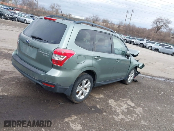 2015 Subaru Forester Premium with VIN JF2SJADC6FH816741, listed as a IAAI auction lot 41725113 with 84,639 mi miles and . Bid and sale history available at DreamBid. Image 4.
