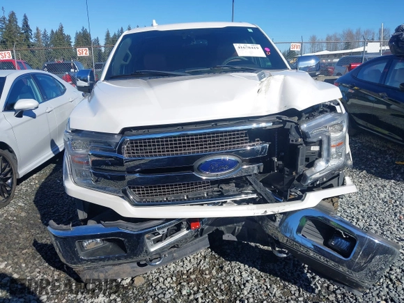 2018 Ford F-150 XL z VIN 1FTEW1EG4JFB76192, wystawiony jako IAAI lot #41678419 z przebiegiem 50 656 mil mil oraz . Historia ofert i sprzedaży dostępna na DreamBid. Obrazek 6.