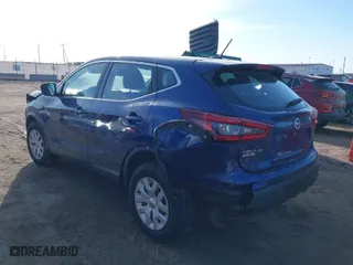 2020 Nissan Rogue Sport S with VIN JN1BJ1CW3LW375736, listed as a IAAI auction lot 41759299 with 50,312 mi miles. Bid and sale history available at carsss.com. Image 3.