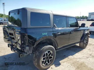 2023 Ford Bronco с VIN 1FMEE5DP8PLB53774, выставлен на аукционе Copart как лот 58173005 с пробегом 42 582 миль миль и Списание • Salvage title. История ставок и продаж доступна на DreamBid. Изображение 3.