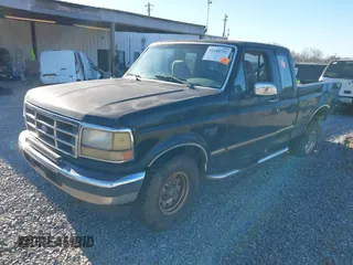1996 Ford F-150 Special with VIN 1FTEX15N5TKA00662, listed as a IAAI auction lot 41648792 with 1 mi miles. Bid and sale history available at carsss.com. Image 2.