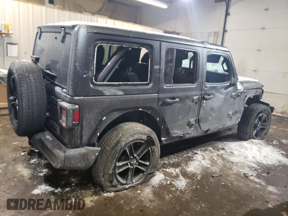 2023 Jeep Wrangler Sport Altitude with VIN 1C4HJXDG2PW530414, listed as a Copart auction lot 42368825 with 13,932 mi miles and Salvage title. Bid and sale history available at DreamBid. Image 3.