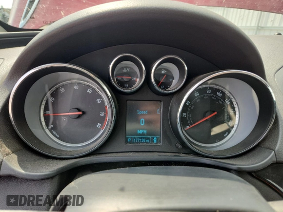 2012 Buick Regal Turbo Premium 1 with VIN 2G4GS5EV7C9214533, listed as a Copart auction lot 59638735 with 177,136 mi miles and Non repairable. Bid and sale history available at DreamBid. Image 9.