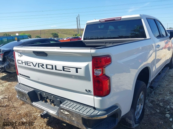 2019 Chevrolet Silverado 1500 LT with VIN 3GCPWCED8KG122694, listed as a IAAI auction lot 41430558 with 92,441 mi miles. Bid and sale history available at carsss.com. Image 4.
