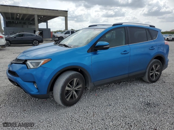 2016 Toyota RAV4 XLE with VIN JTMWFREV8GD091765, listed as a Copart auction lot 50231065 with 92,989 mi miles and Salvage Title. Bid and sale history available at carsss.com. Image 1.