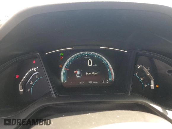 2017 Honda Civic Sedan LX with VIN 19XFC2F60HE010569, listed as a Copart auction lot 48873155 with 128,818 mi miles and Salvage Title. Bid and sale history available at carsss.com. Image 9.