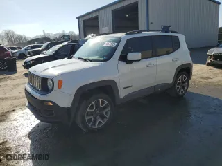 2017 Jeep Renegade Altitude with VIN ZACCJBBB8HPG07094, listed as a Copart auction lot 48572835 with 58,433 mi miles and Salvage Title. Bid and sale history available at carsss.com. Image 1.