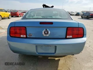 2005 Ford Mustang Deluxe with VIN 1ZVFT80N655136829, listed as a Copart auction lot 50765825 with 142,242 mi miles and Salvage title. Bid and sale history available at DreamBid. Image 6.