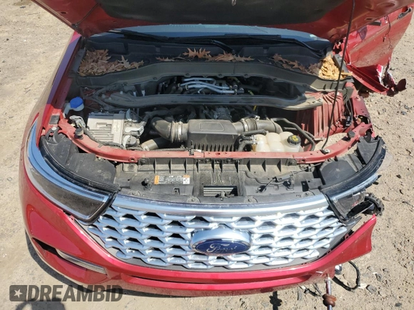 2022 Ford Explorer Platinum с VIN 1FM5K8HC9NGA75383, выставлен на аукционе Copart как лот 54702175 с пробегом 65 848 миль миль и Списание • Salvage title. История ставок и продаж доступна на DreamBid. Изображение 12.