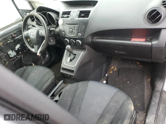2014 Mazda 5 Sport with VIN JM1CW2BL7E0172418, listed as a Copart auction lot 55394085 with 195,228 mi miles and Salvage title. Bid and sale history available at DreamBid. Image 8.