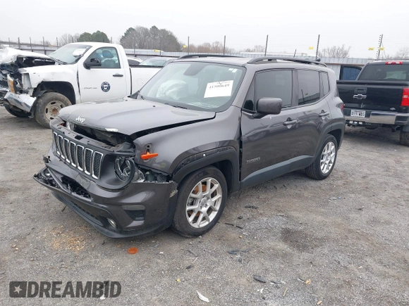 2020 Jeep Renegade Latitude with VIN ZACNJABBXLPK94526, listed as a IAAI auction lot 41500649 with 60,077 mi miles and . Bid and sale history available at DreamBid. Image 17.