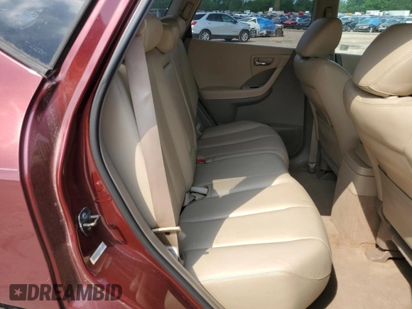 2007 Nissan Murano SL with VIN JN8AZ08W27W609606, listed as a Copart auction lot 60458045 with 86,281 mi miles and Salvage title. Bid and sale history available at DreamBid. Image 11.
