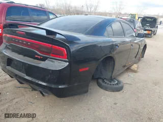 2012 Dodge Charger SRT8 with VIN 2C3CDXEJ4CH169812, listed as a IAAI auction lot 41780652 with 172,728 mi miles. Bid and sale history available at carsss.com. Image 4.