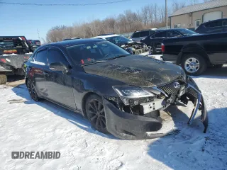 2009 Lexus IS 250 with VIN JTHCK262092030580, listed as a Copart auction lot 87712785 with 171,343 mi miles and Salvage Title. Bid and sale history available at DreamBid. Image 4.