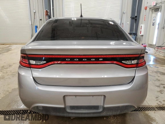 2016 Dodge Dart SE z VIN 1C3CDFAA3GD555625, wystawiony jako Copart lot #59043415 z przebiegiem 133 351 mil mil oraz Czysty tytuł • Clean title. Historia ofert i sprzedaży dostępna na DreamBid. Obrazek 6.