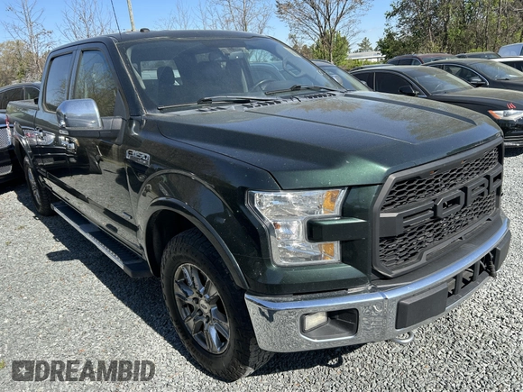 2016 Ford F-150 XLT with VIN 1FTFW1EG4GKE48227, listed as a IAAI auction lot 41907752 with 233,964 mi miles. Bid and sale history available at carsss.com. Image 1.