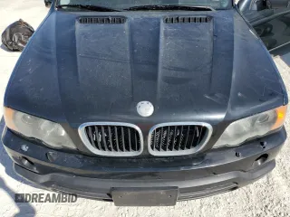 2002 BMW X5 3.0i with VIN 5UXFA53532LP39066, listed as a Copart auction lot 77736044 with 0 mi miles and Salvage Title. Bid and sale history available at carsss.com. Image 12.
