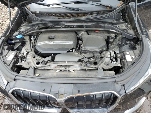2023 BMW X1 xDrive28i with VIN WBX73EF03P5W45445, listed as a Copart auction lot 58377635 with 47,249 mi miles and Salvage title. Bid and sale history available at DreamBid. Image 12.