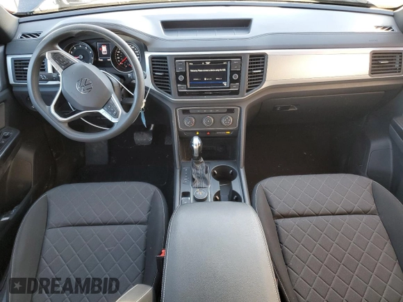 2021 Volkswagen Atlas S with VIN 1V2GC2CA7MC203640, listed as a Copart auction lot 43782745 with 61,806 mi miles and Salvage title. Bid and sale history available at DreamBid. Image 8.