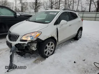 2016 Buick Encore Leather with VIN KL4CJGSB6GB563676, listed as a Copart auction lot 45010885 with 168,172 mi miles and Salvage Title. Bid and sale history available at carsss.com. Image 1.