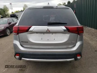 2018 Mitsubishi Outlander ES with VIN JA4AZ3A32JZ014056, listed as a Copart auction lot 53721885 with 75,336 mi miles and Salvage title. Bid and sale history available at DreamBid. Image 6.