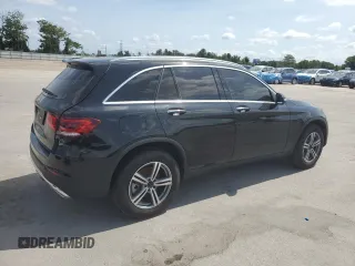 2021 Mercedes-Benz GLC 300 with VIN W1N0G8DB0MV263869, listed as a Copart auction lot 61762825 with 50,211 mi miles and Clean title. Bid and sale history available at DreamBid. Image 3.