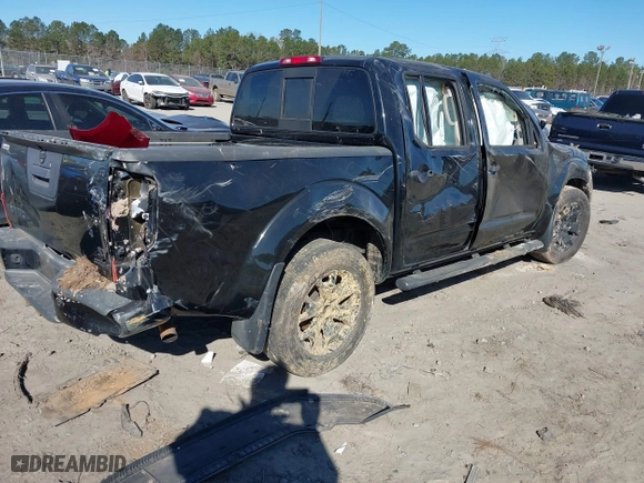 2020 Nissan Frontier SV with VIN 1N6ED0EA7LN704227, listed as a IAAI auction lot 41684175 with 1 mi miles. Bid and sale history available at carsss.com. Image 4.