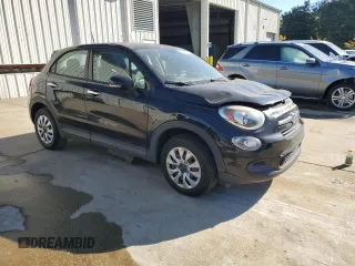 2016 FIAT 500X Pop with VIN ZFBCFXAT7GP484606, listed as a Copart auction lot 75854824 with 62,509 mi miles and Salvage title. Bid and sale history available at DreamBid. Image 4.