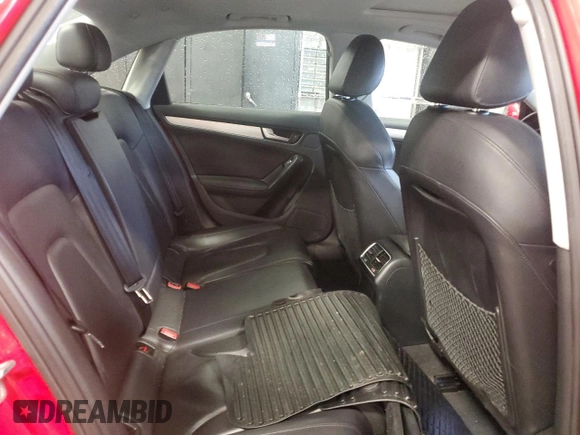 2013 Audi A4 Premium Plus with VIN WAUHFAFLXDN047308, listed as a Copart auction lot 50954315 with 110,900 mi miles and Salvage Title. Bid and sale history available at carsss.com. Image 10.