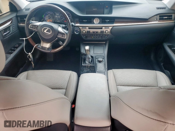 2016 Lexus ES 300h with VIN JTHBW1GG4G2110983, listed as a Copart auction lot 57089895 with 85,840 mi miles and Salvage title. Bid and sale history available at DreamBid. Image 8.