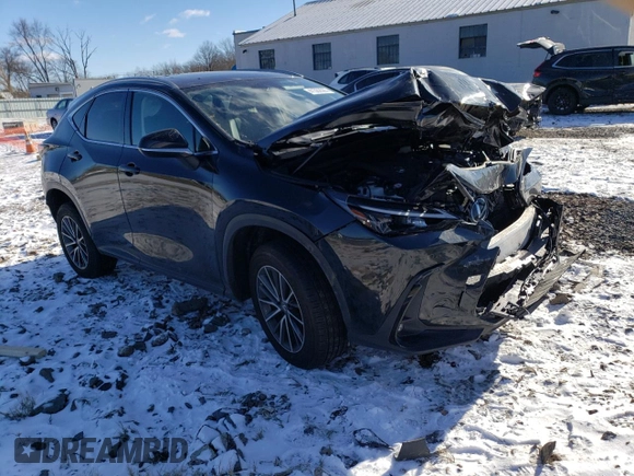 2022 Lexus NX with VIN JTJGGCEZ3N2005494, listed as a Copart auction lot 41362565 with 0 mi miles and Salvage Title. Bid and sale history available at carsss.com. Image 4.