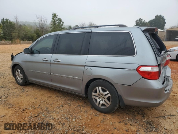 2006 Honda Odyssey EX-L with VIN 5FNRL38786B098075, listed as a Copart auction lot 51526235 with 164,192 mi miles and Salvage Title. Bid and sale history available at carsss.com. Image 2.
