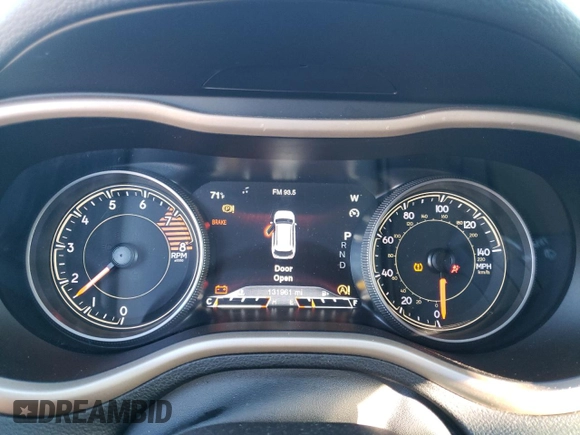 2017 Jeep Cherokee Limited with VIN 1C4PJLDS8HW667836, listed as a Copart auction lot 87103434 with 131,961 mi miles and Salvage Title. Bid and sale history available at carsss.com. Image 9.