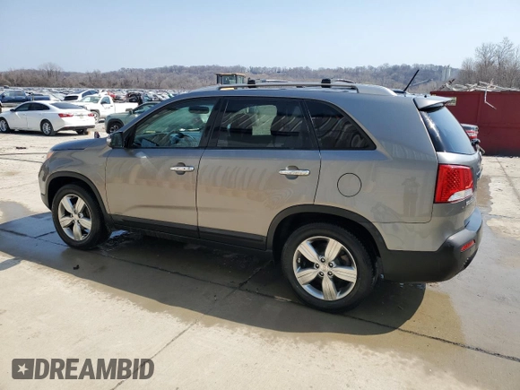 2012 Kia Sorento EX with VIN 5XYKU3A61CG288451, listed as a Copart auction lot 48953075 with 134,410 mi miles and Salvage Title. Bid and sale history available at carsss.com. Image 2.
